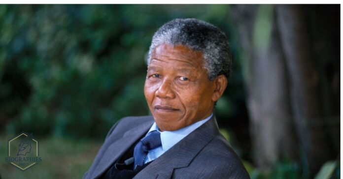Nelson Mandela .